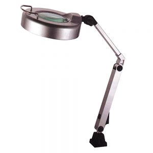 โคมไฟเลนส์ขยาย 5X หลอดไฟ LED แขนยาวขนาดกลาง